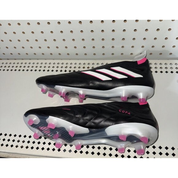 Adidas Copa Pure+ FG Mens Leather Laceless Soccer Cleats Size 11 Black HQ8895 main image 5